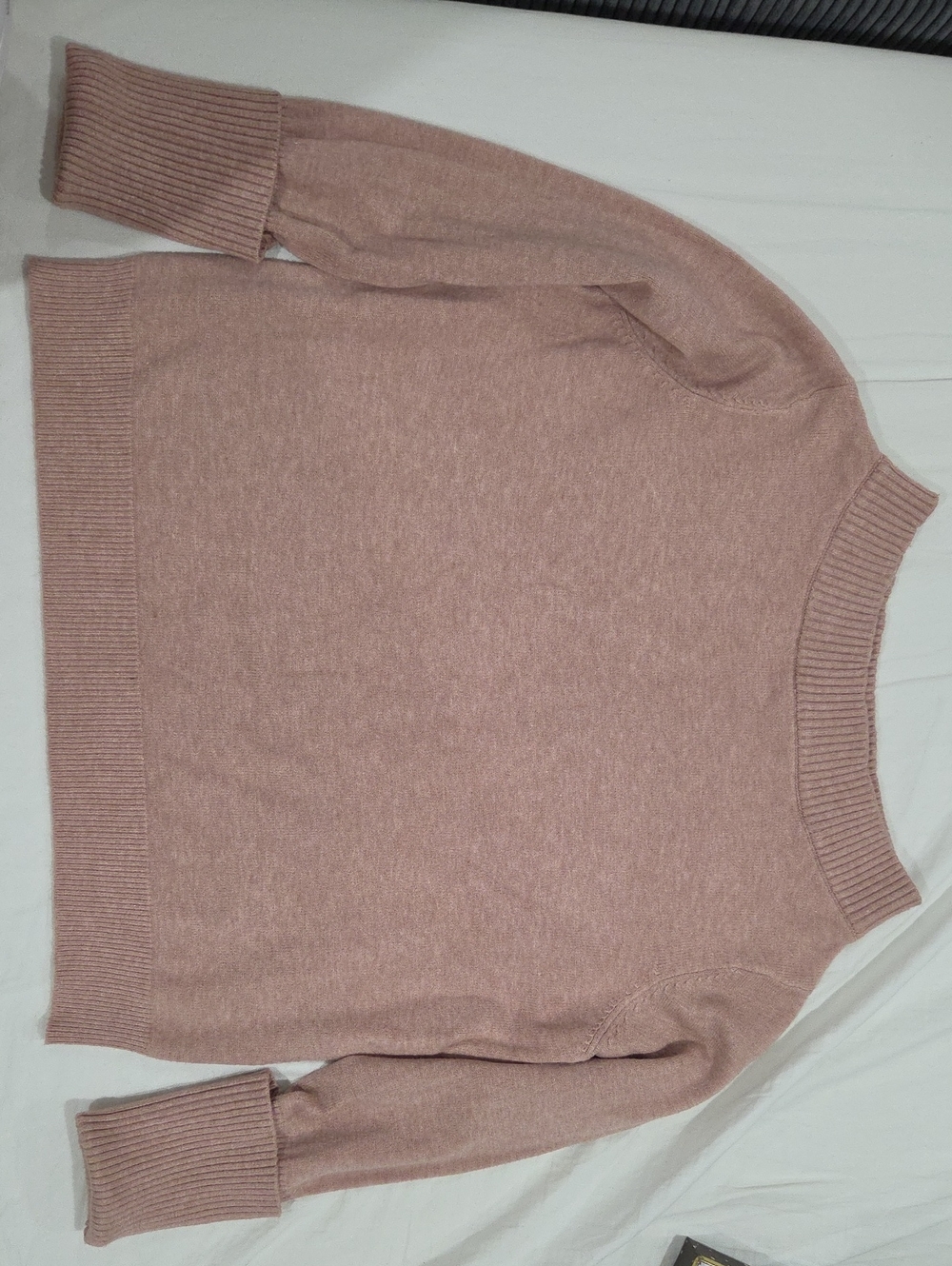 Milano Women's Dusty Rose Mock Neck Sweater